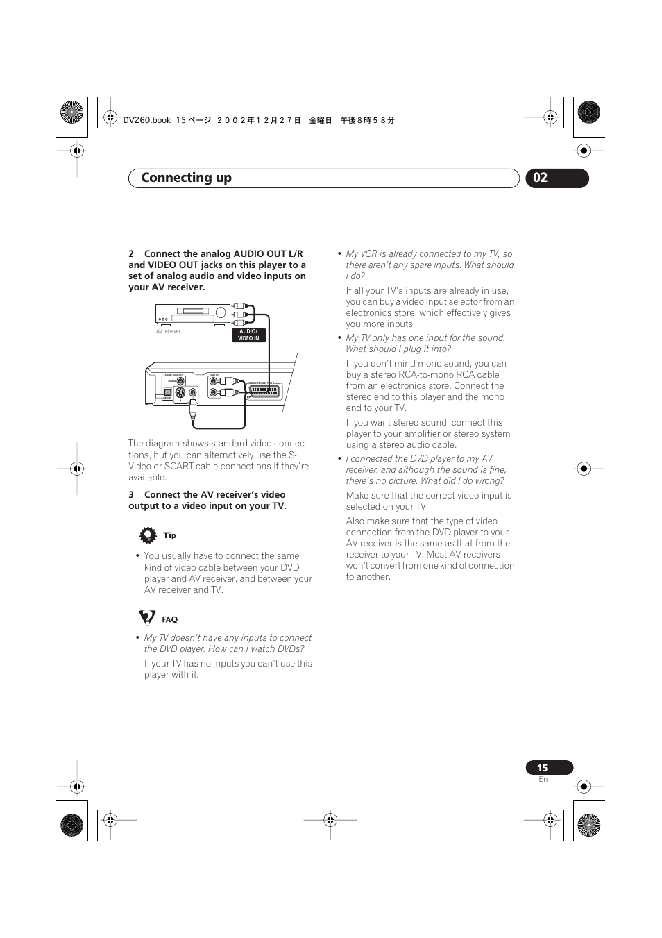Connecting up 02 | Pioneer DV-360-S User Manual | Page 15 / 64