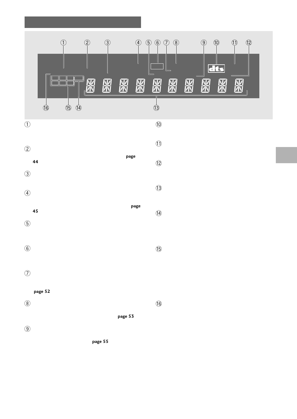 Display window | Pioneer DV-636D User Manual | Page 11 / 64