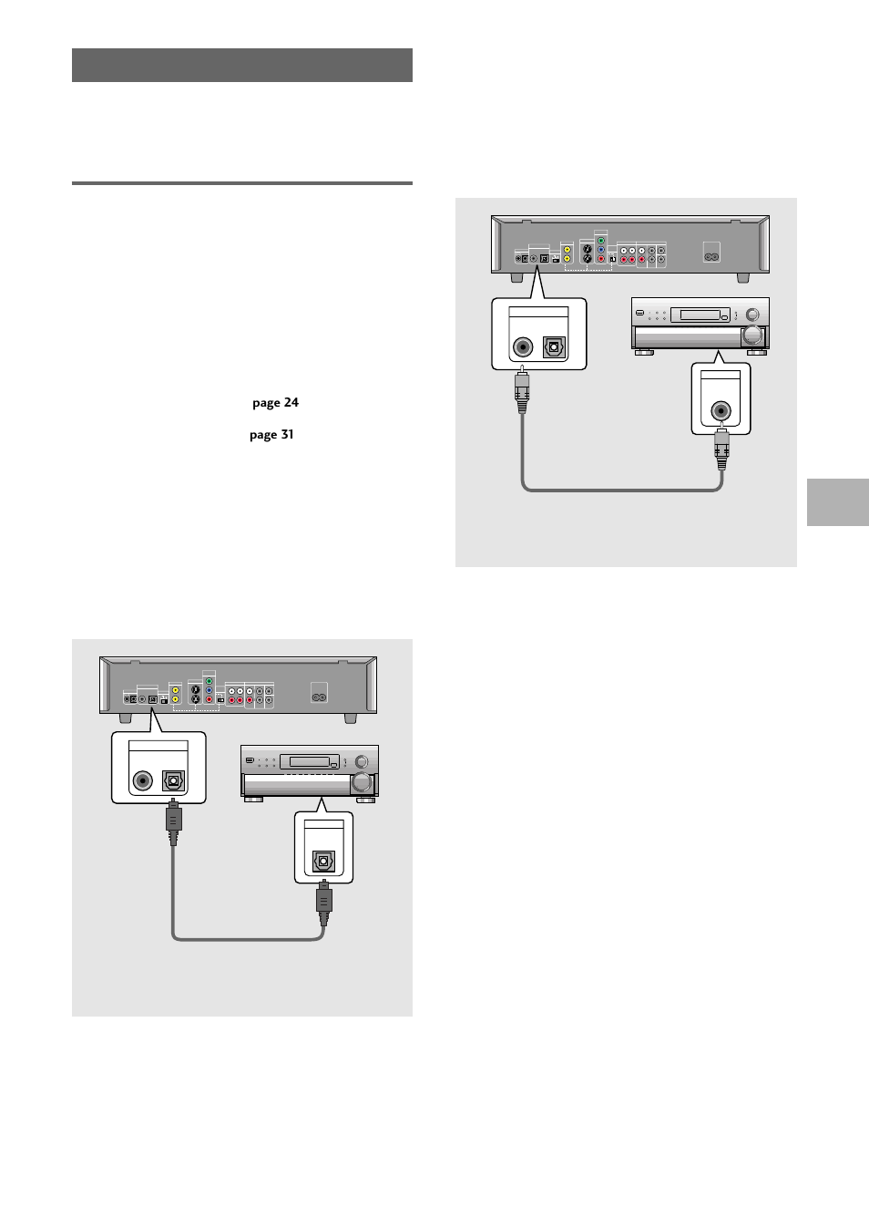 Audio connections, Digital audio connections, Making connections | Digital out (optical), Digital out (coaxial), Ntsc pal auto out in, Front sub woofer center tv system, Surround, Ypb pr component video out video out select | Pioneer DV-636D User Manual | Page 17 / 64
