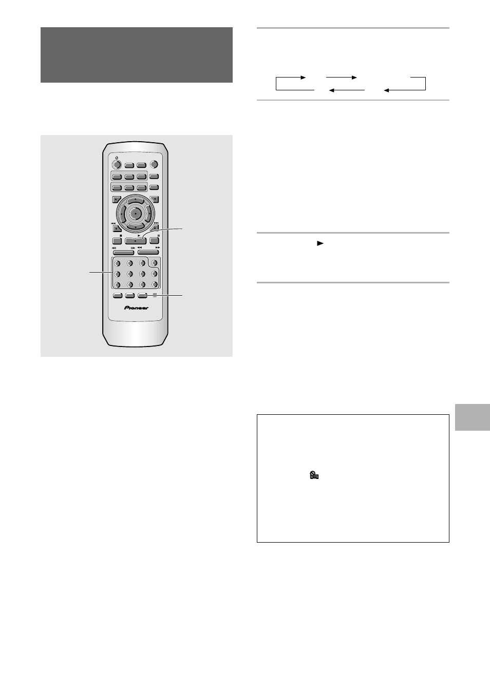 Location on a disc, Adv anced functions, Dvd/video cd/cd | Press play 3 | Pioneer DV-636D User Manual | Page 43 / 64