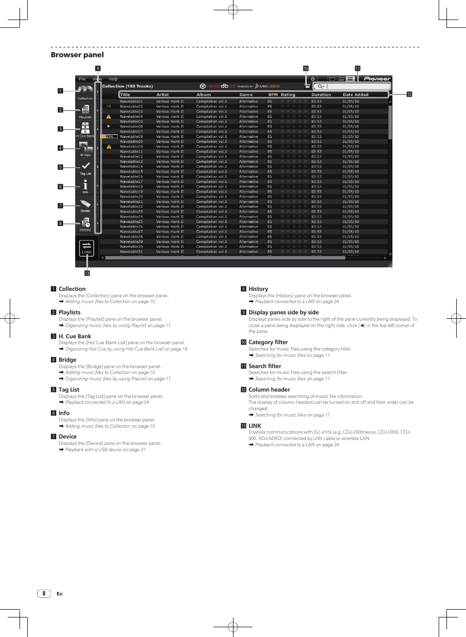 Pioneer DJM-2000NXS User Manual | Page 8 / 31