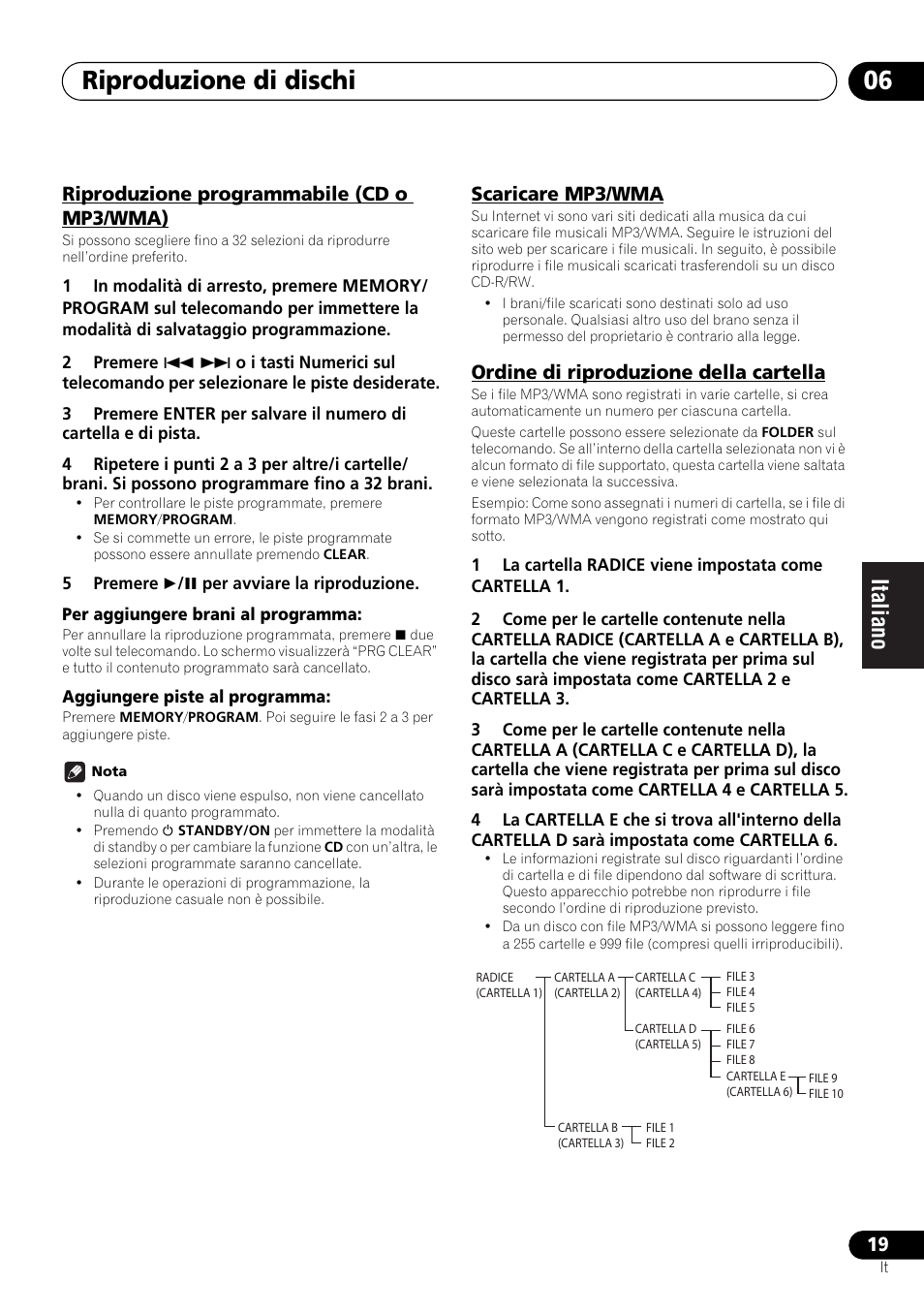 Riproduzione di dischi 06 | Pioneer X-HM21-K User Manual | Page 115 / 228