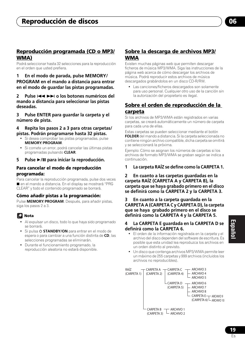 Reproducción de discos 06 | Pioneer X-HM21-K User Manual | Page 179 / 228