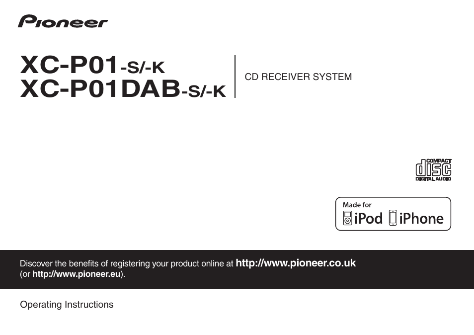Pioneer P1-S User Manual | 30 pages