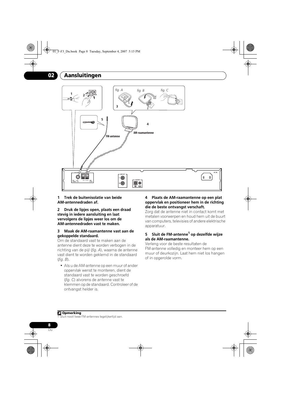 Aansluitingen 02 | Pioneer F-F3-J User Manual | Page 74 / 134