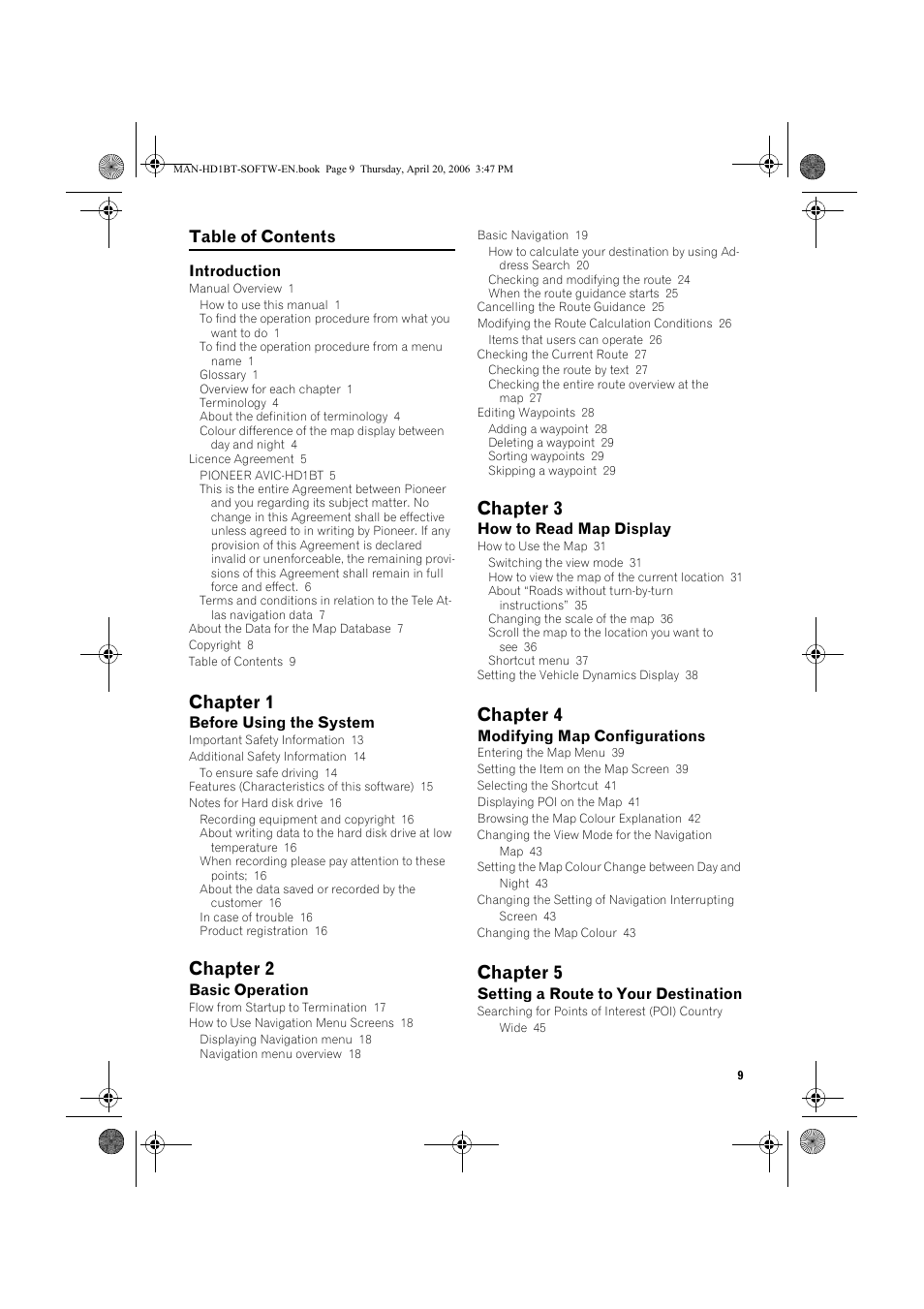 Pioneer AVIC-HD1BT User Manual | Page 11 / 192