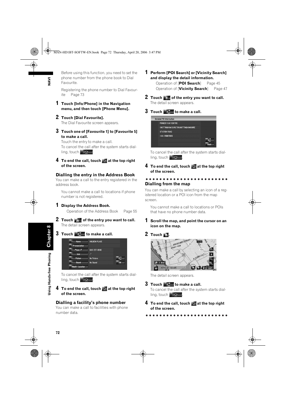 Pioneer AVIC-HD1BT User Manual | Page 74 / 192