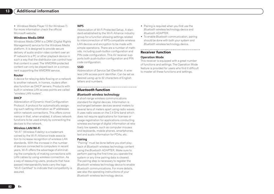 Pioneer VSX-921 User Manual | Page 82 / 92