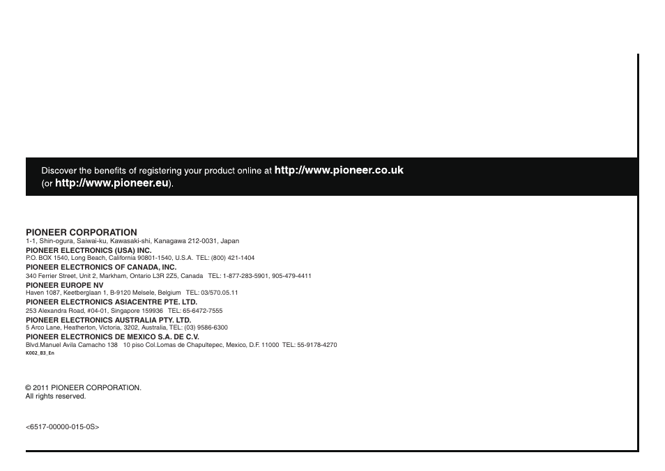 Pioneer VSX-921 User Manual | Page 92 / 92