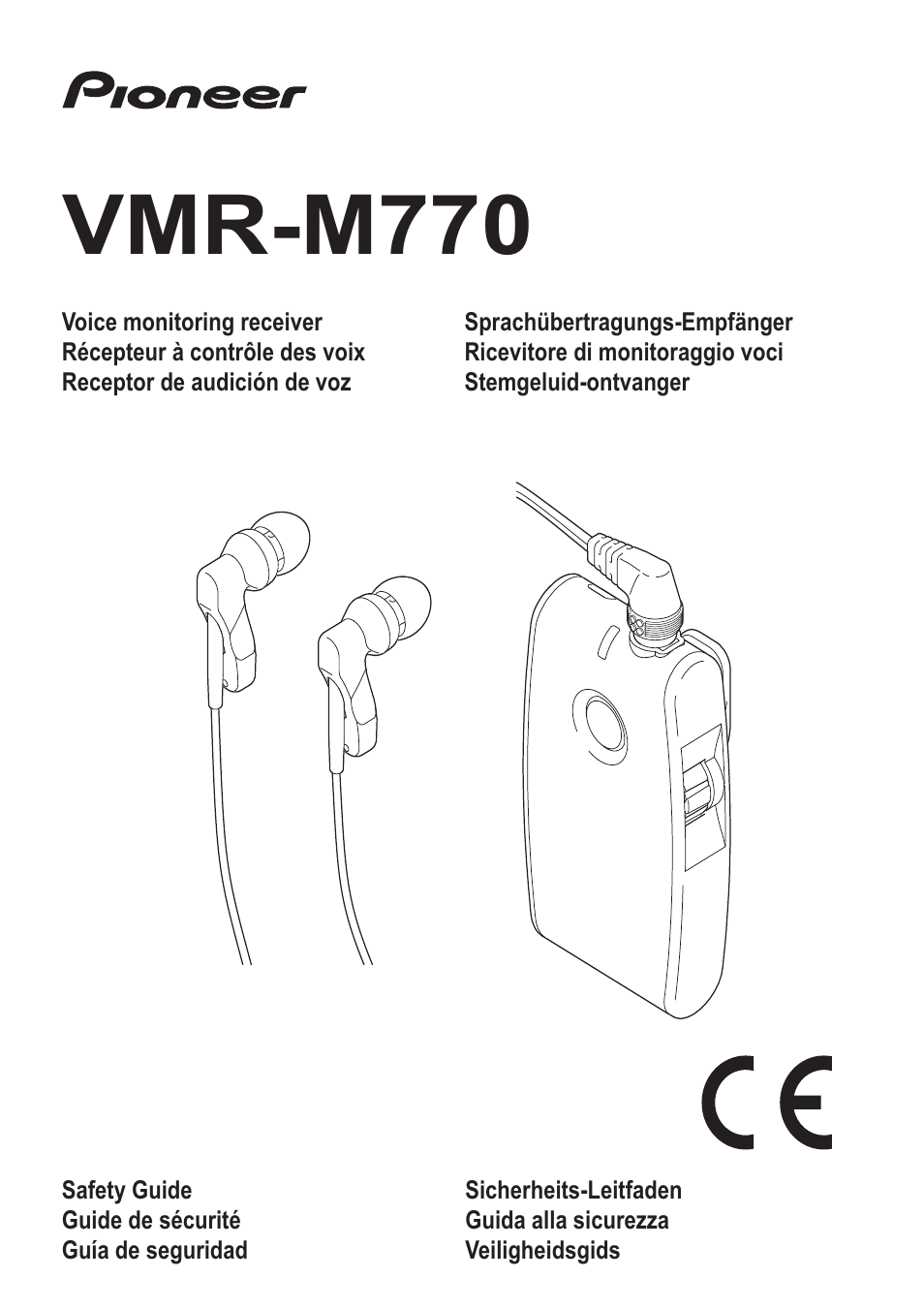 Pioneer VMR-M770 User Manual | 52 pages