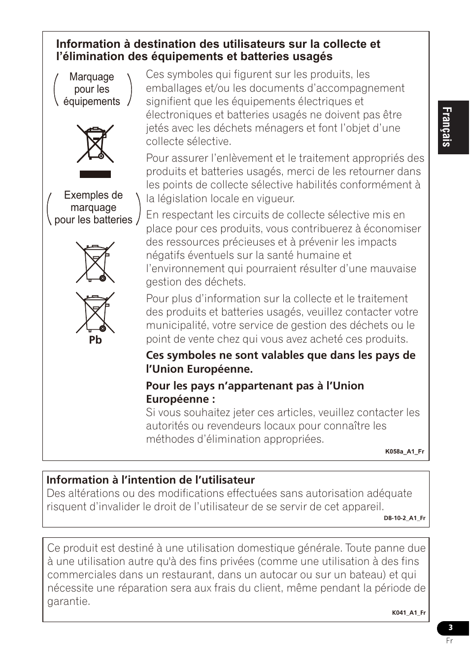 Pioneer VMR-M770 User Manual | Page 11 / 52