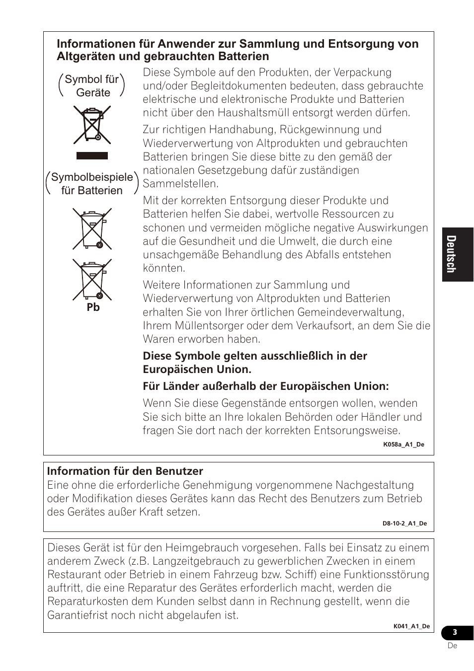 Pioneer VMR-M770 User Manual | Page 27 / 52