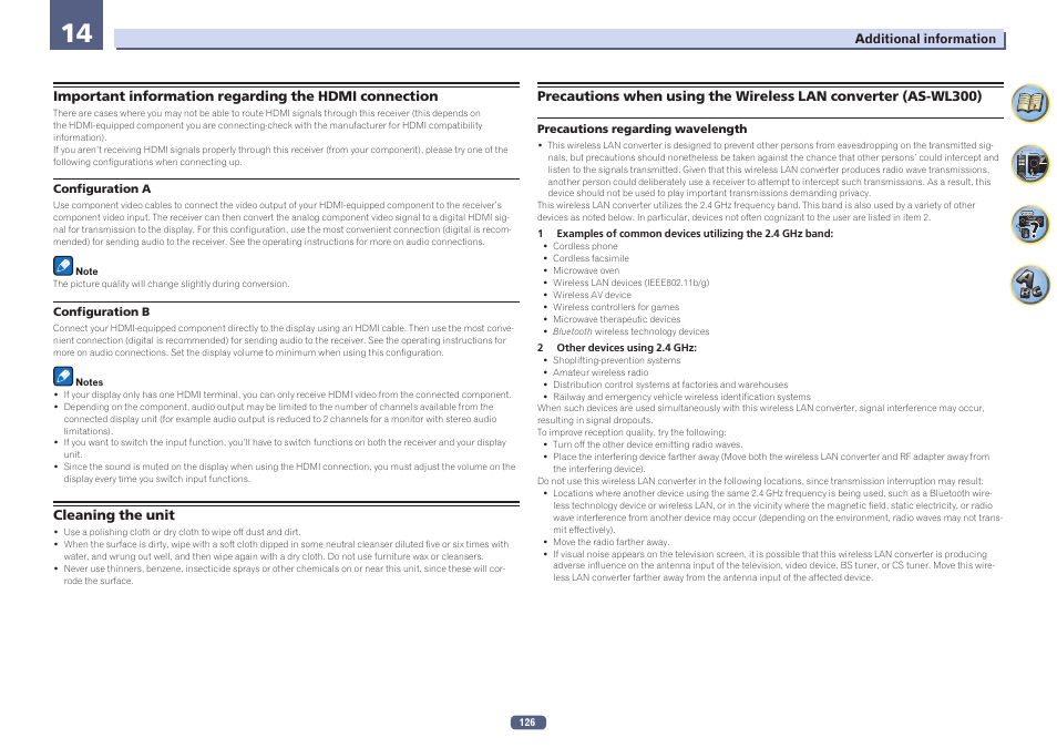 Pioneer SC-LX77-K User Manual | Page 126 / 139