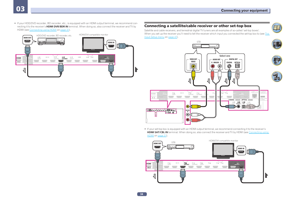 Pioneer SC-LX77-K User Manual | Page 34 / 139