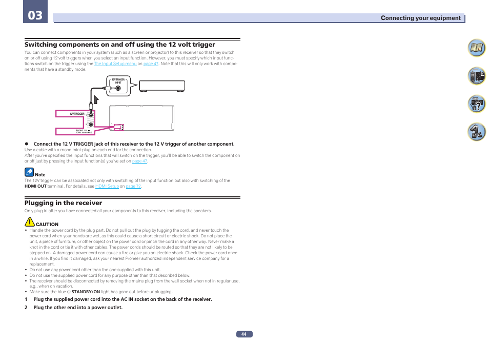 Pioneer SC-LX77-K User Manual | Page 44 / 139
