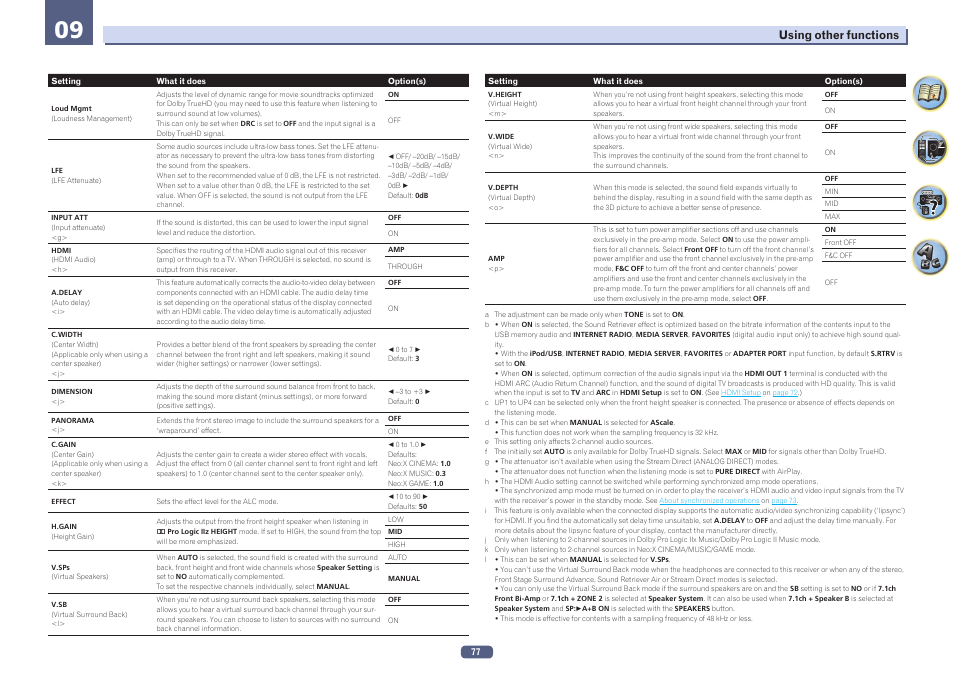 Pioneer SC-LX77-K User Manual | Page 77 / 139