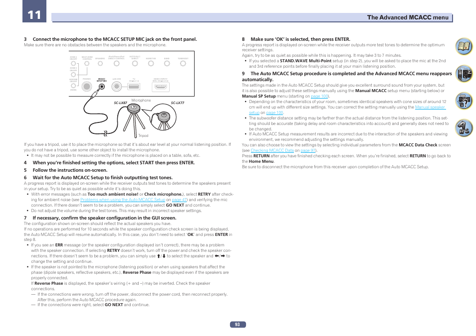 Pioneer SC-LX77-K User Manual | Page 93 / 139