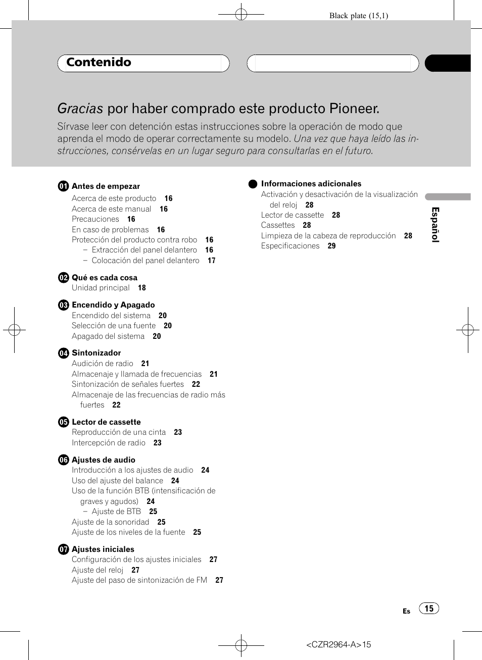 Pioneer KEH-1033 User Manual | Page 15 / 92