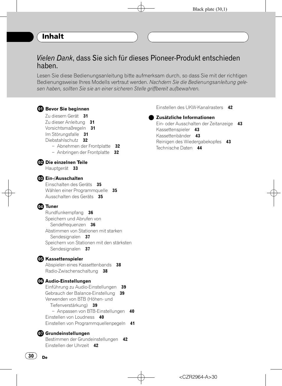 Pioneer KEH-1033 User Manual | Page 30 / 92