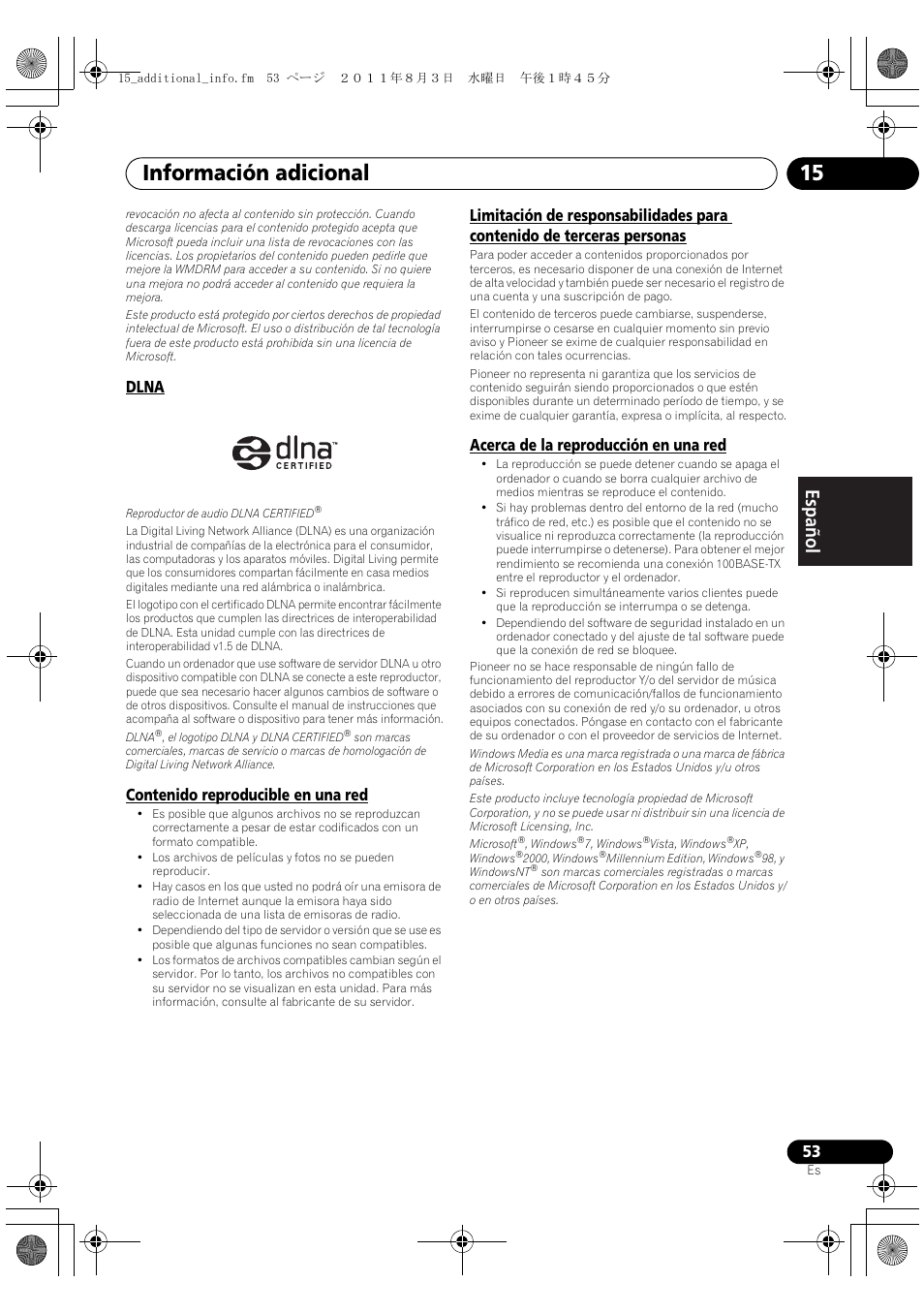 Pioneer X-SMC5-K User Manual | Page 161 / 168