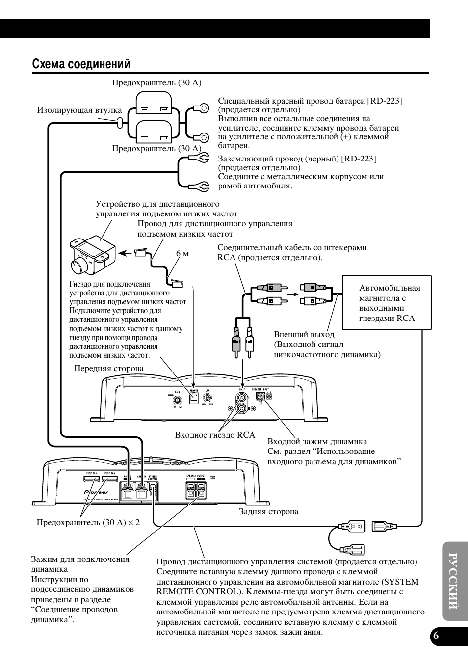 Ëıâï‡ тув‰лмвмли | Pioneer GM-7200M User Manual | Page 79 / 85