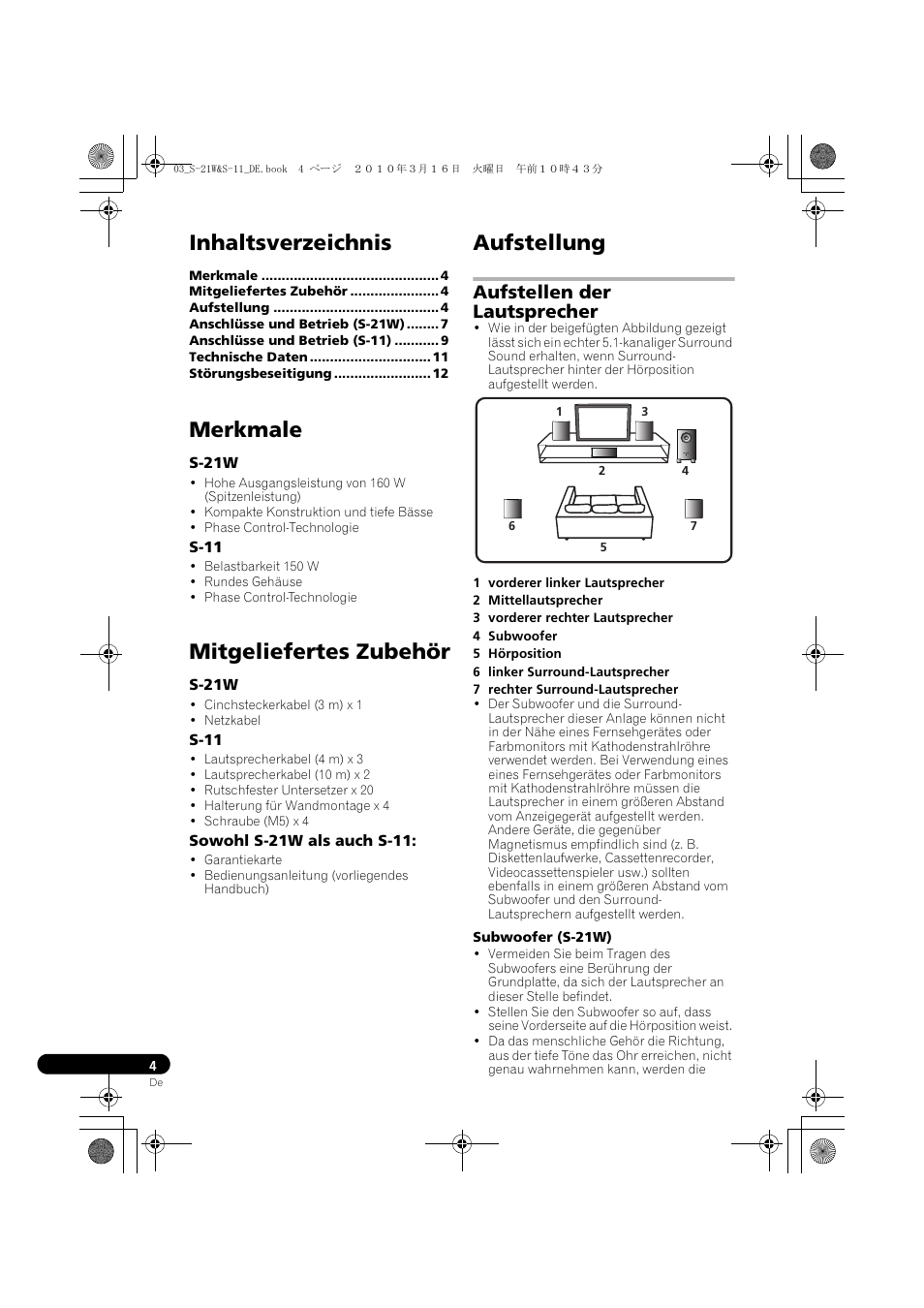Pioneer S-HS100 User Manual | Page 30 / 112