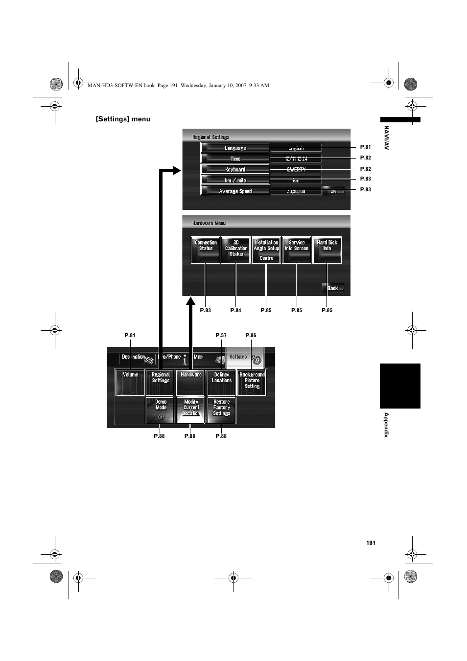 Pioneer AVIC-HD3 User Manual | Page 193 / 202