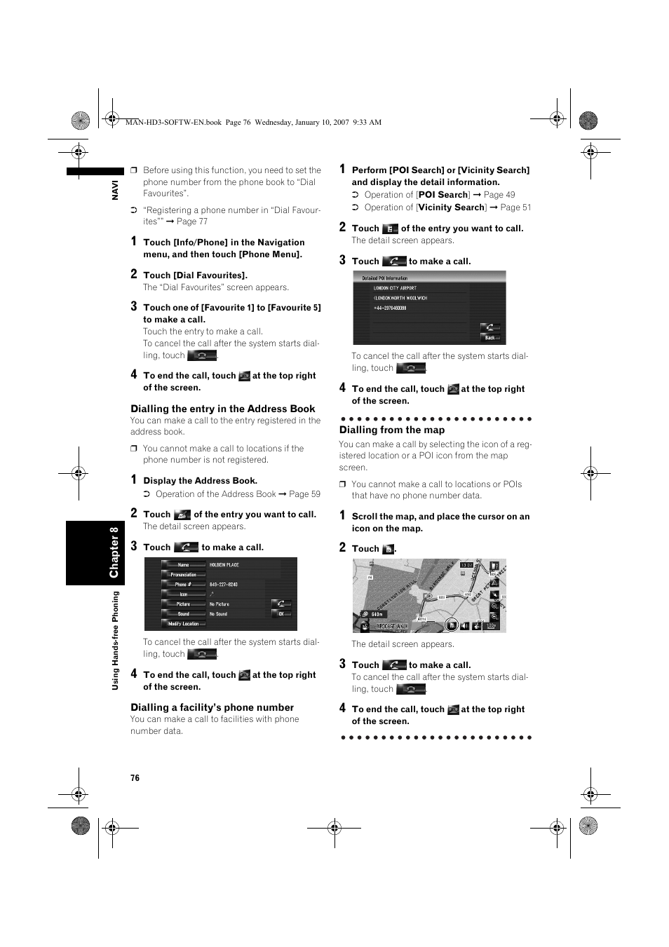 Pioneer AVIC-HD3 User Manual | Page 78 / 202