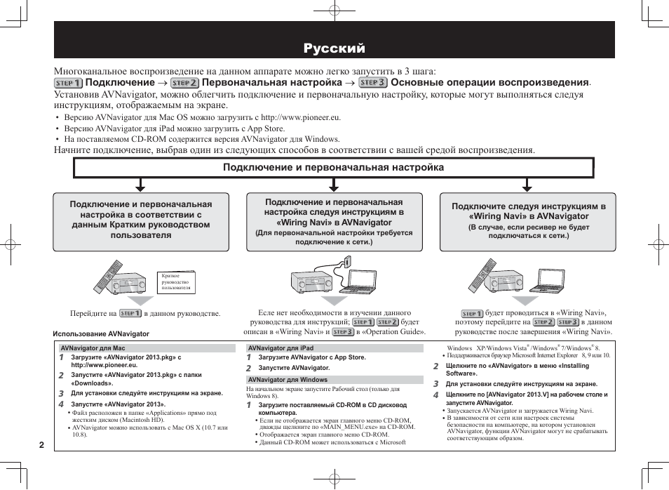 Av-ресивер, Краткое руководство пользователя, Ǿȡȟȟșȗȗ | Pioneer SC-LX87-S User Manual | Page 38 / 48