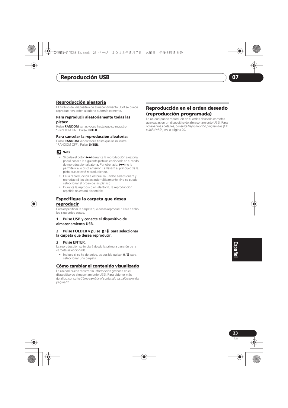 Pioneer X-HM51-W User Manual | Page 203 / 220