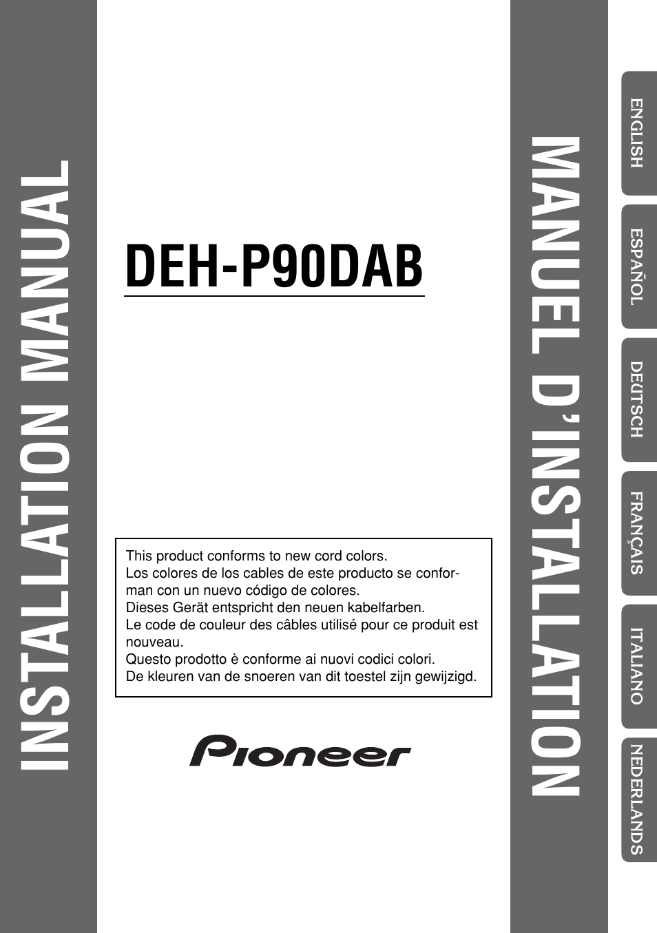 Pioneer DEH-P90DAB User Manual | 64 pages