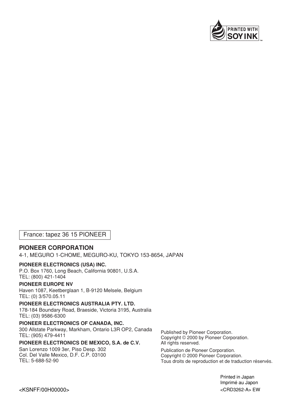 Pioneer DEH-P90DAB User Manual | Page 64 / 64