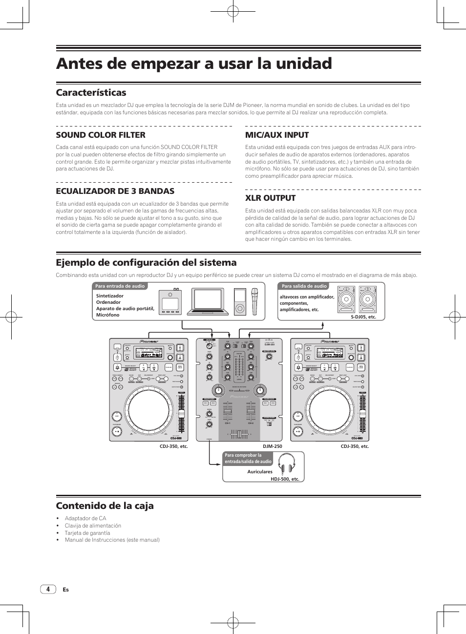 Pioneer DJM-250-W User Manual | Page 74 / 100