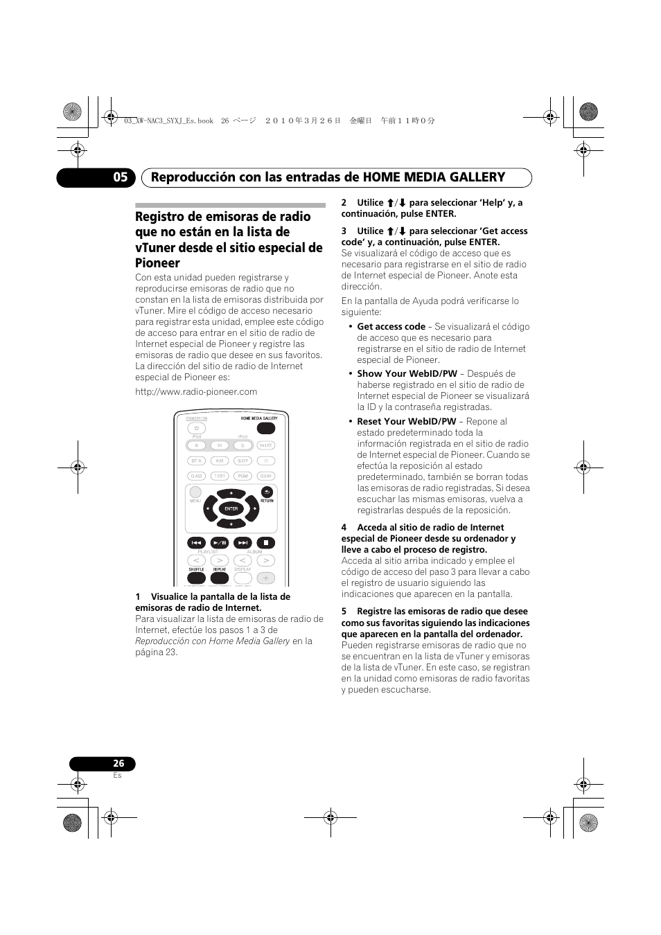Pioneer XW-NAC3-R User Manual | Page 110 / 132