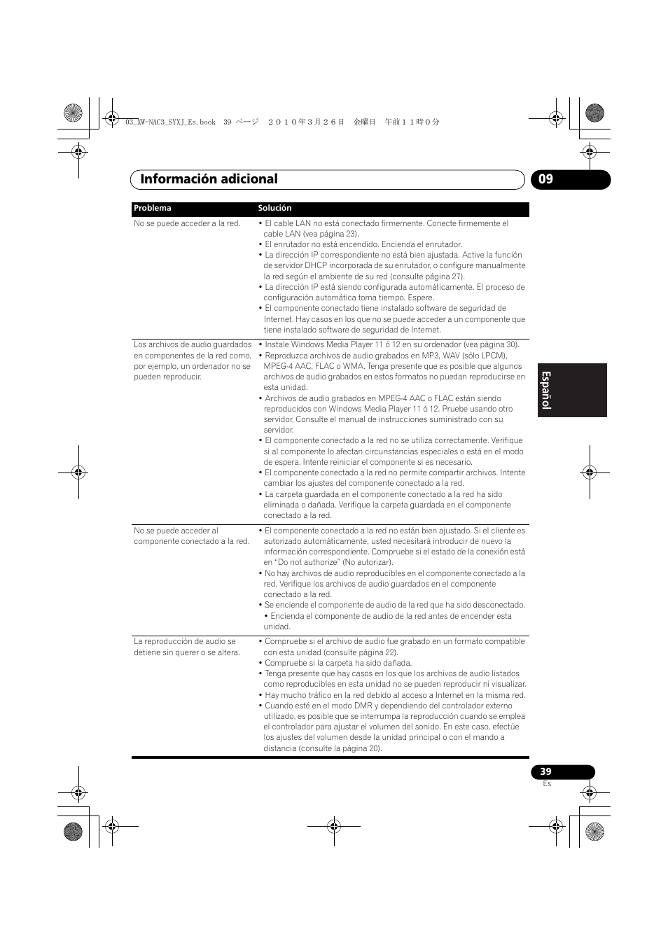 Información adicional 09 | Pioneer XW-NAC3-R User Manual | Page 123 / 132