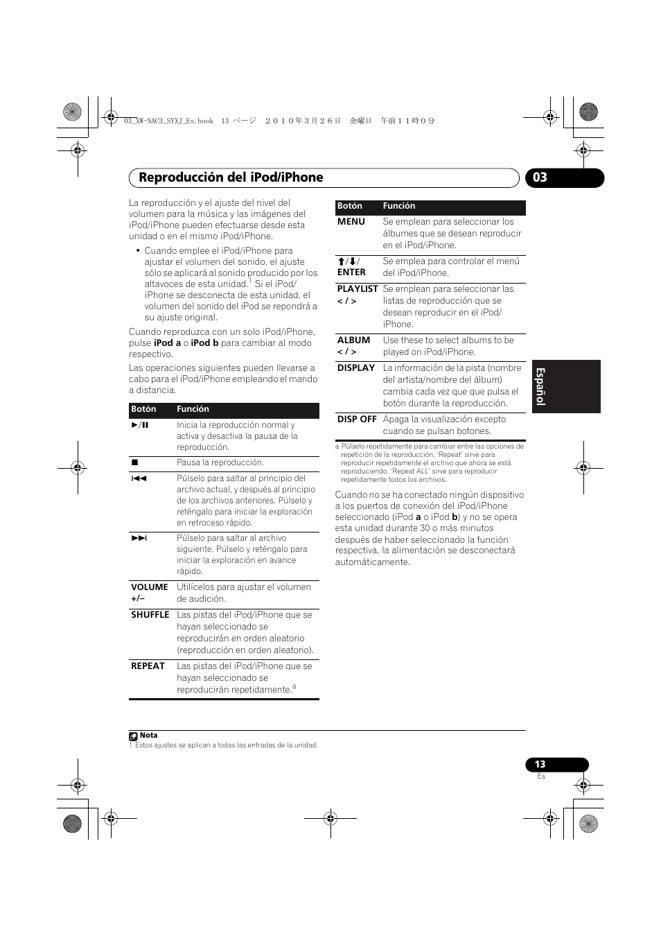 Reproducción del ipod/iphone 03 | Pioneer XW-NAC3-R User Manual | Page 97 / 132
