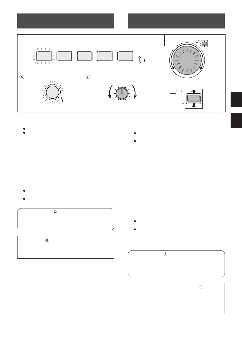 Operations, Modes d’utilisation, Depth dial ( b ) | Hold function ( a ), Potentiomètre de réglage depth ( b ), Fonction hold ( a ) | Pioneer Efx-500 User Manual | Page 23 / 80