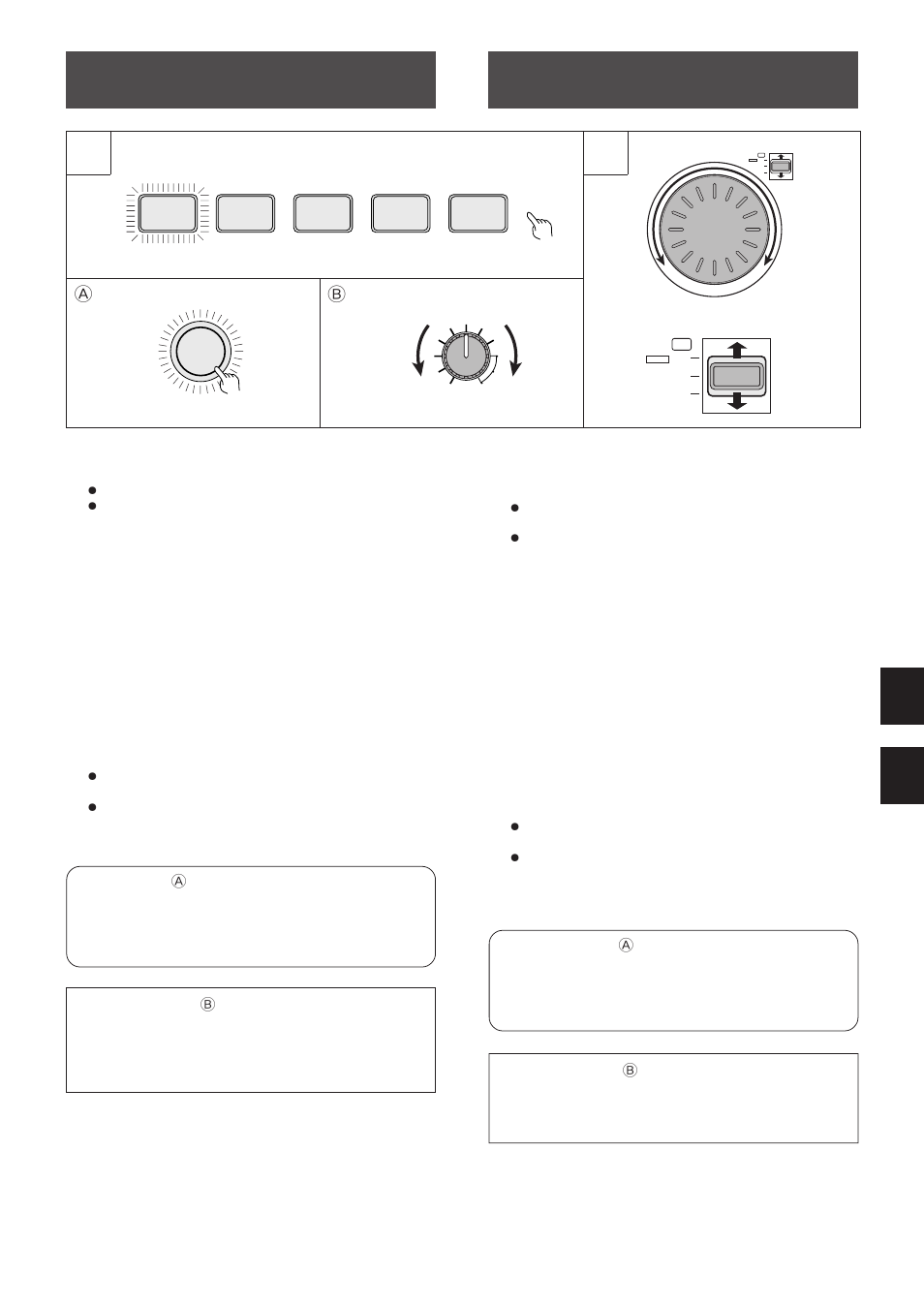 Bediening, Operaciones, Depth regelaar ( b ) | Hold toets ( a ), Control depth ( b ), Función hold ( a ) | Pioneer Efx-500 User Manual | Page 75 / 80