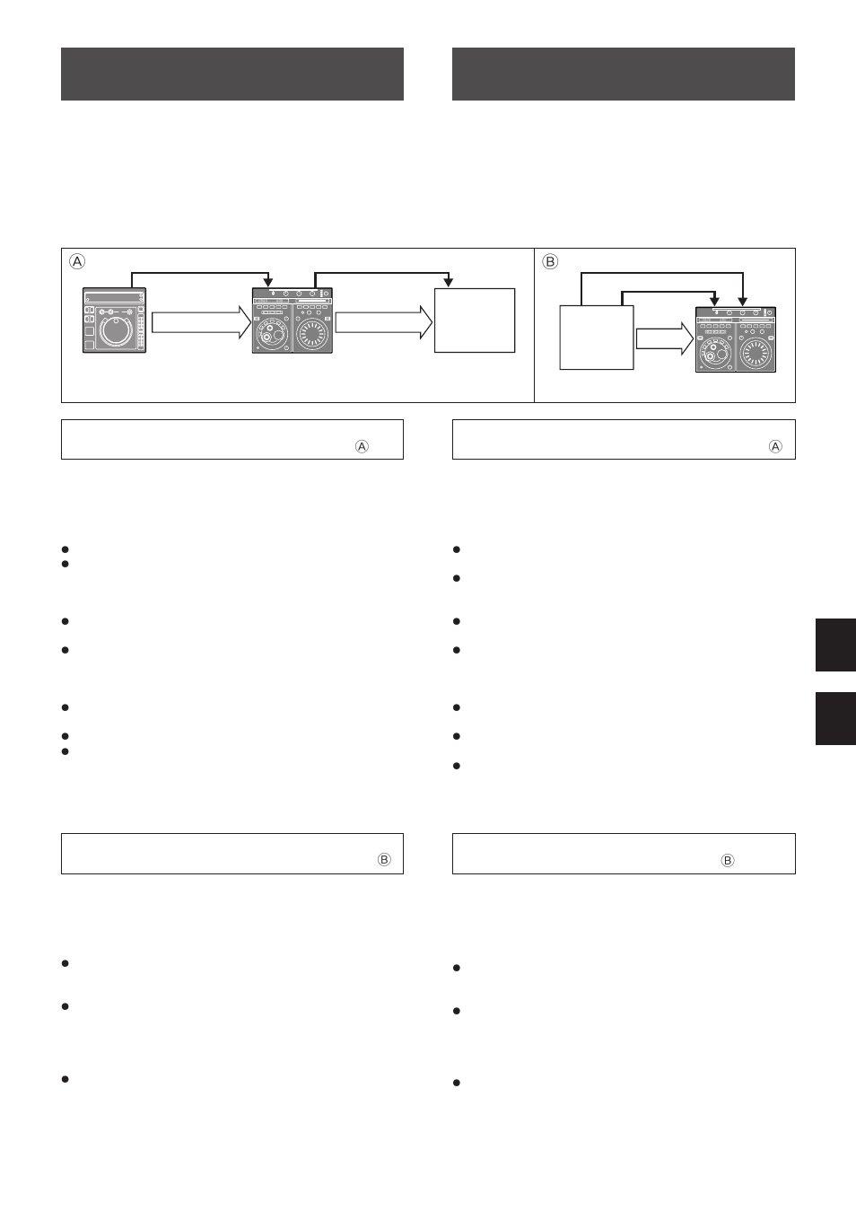 Midi-instellingen, Ajustes de midi | Pioneer Efx-500 User Manual | Page 77 / 80