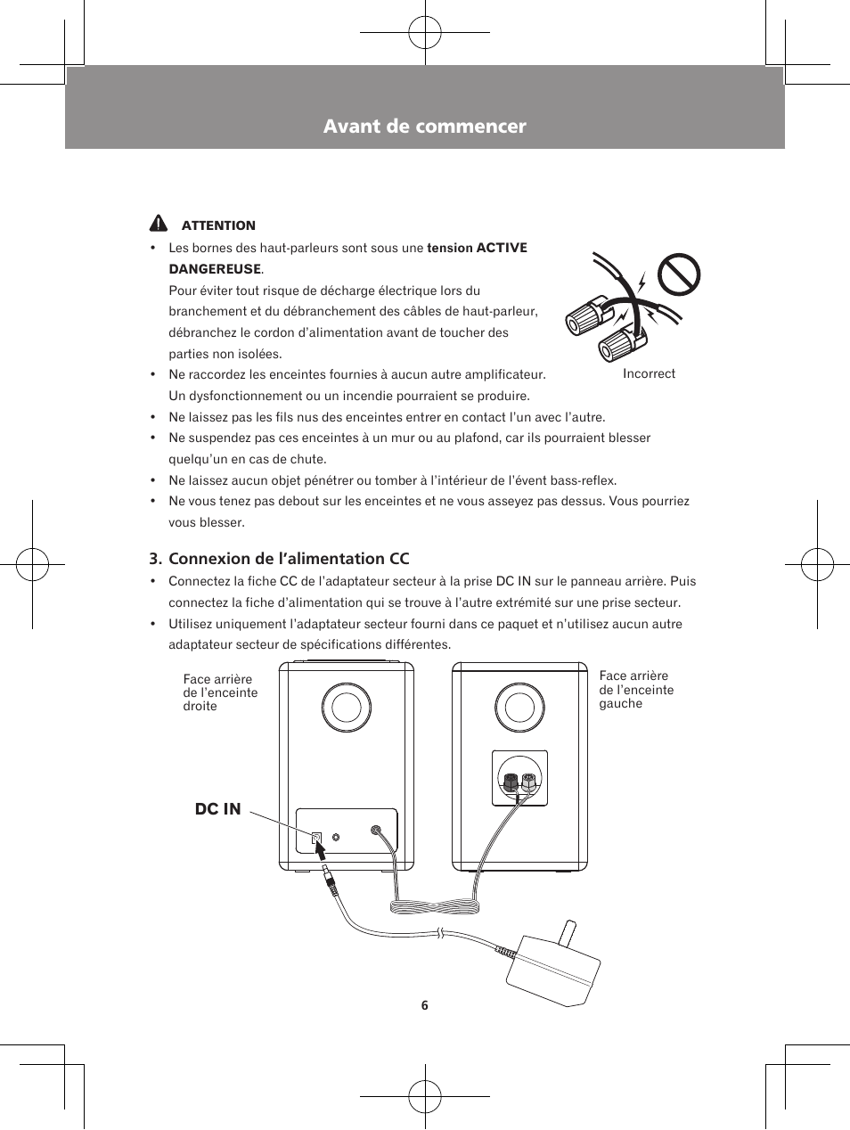 Avant de commencer | Pioneer XW-BTS5-W User Manual | Page 24 / 112