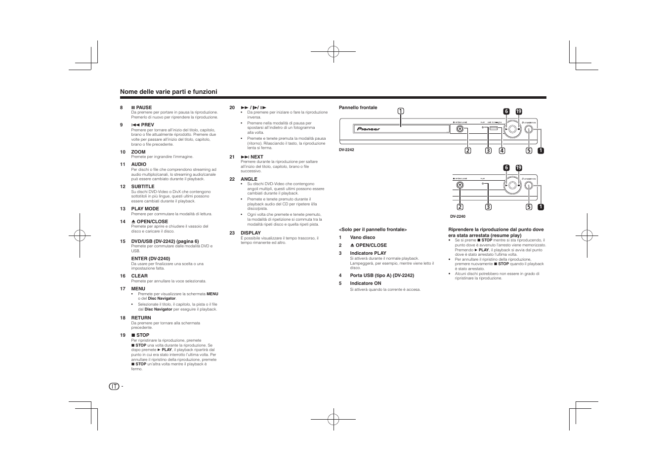 Pioneer DV-2240 User Manual | Page 34 / 64