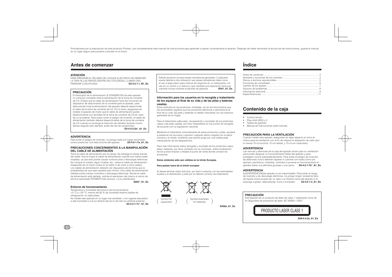 Pioneer DV-2240 User Manual | Page 52 / 64