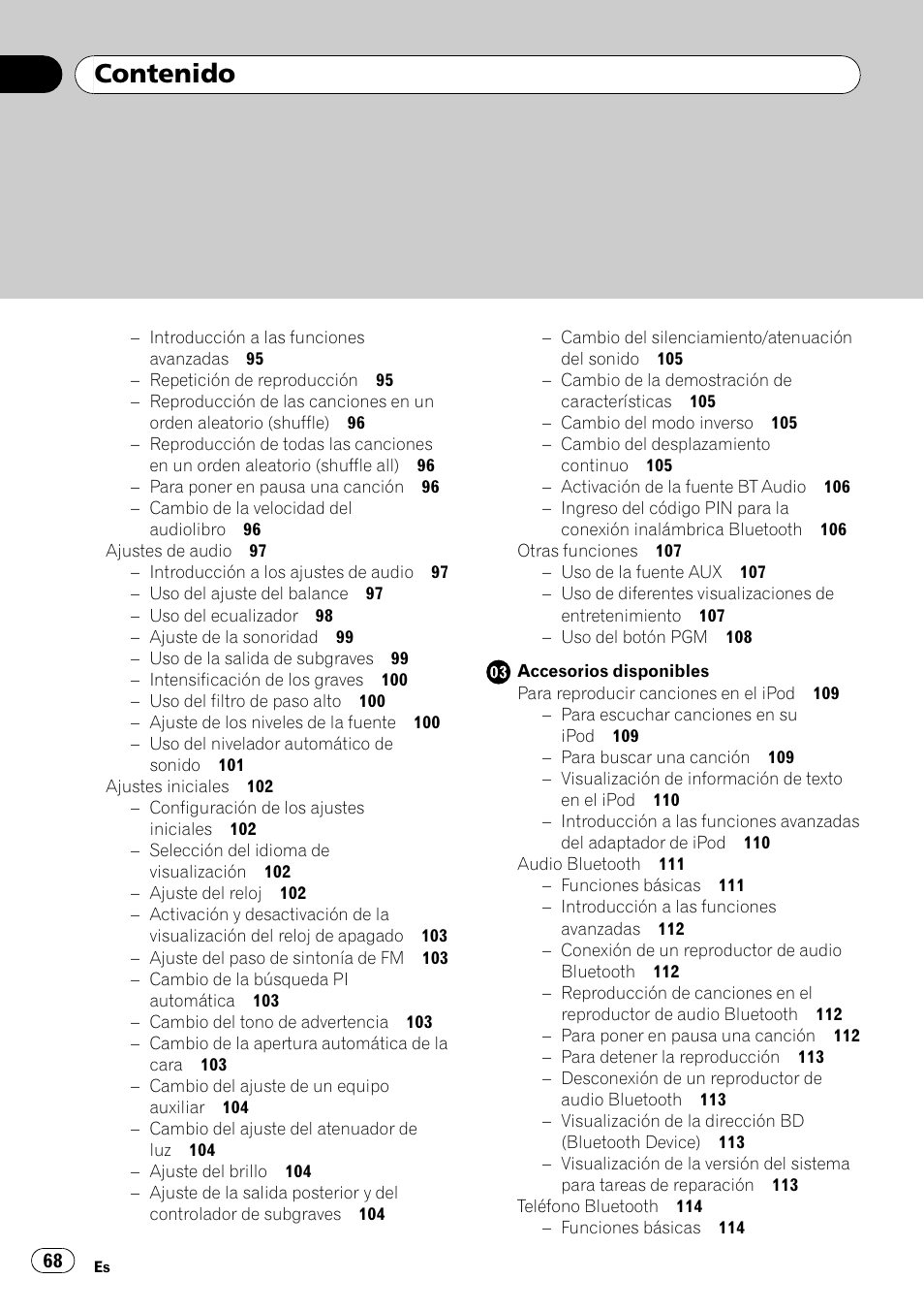 Pioneer DEH-P7900UB User Manual | Page 68 / 142