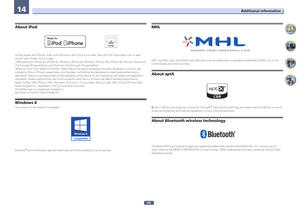 Pioneer SC-LX78-K User Manual | Page 125 / 140