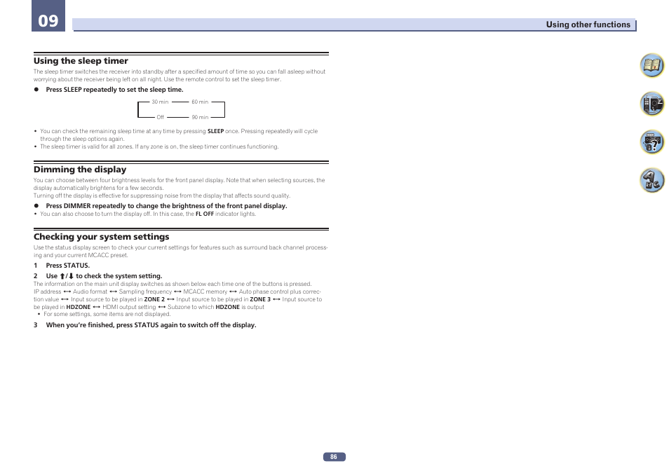 Pioneer SC-LX78-K User Manual | Page 86 / 140