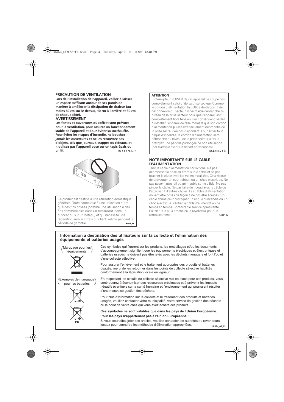 Pioneer A-A6MK2-K User Manual | Page 17 / 99