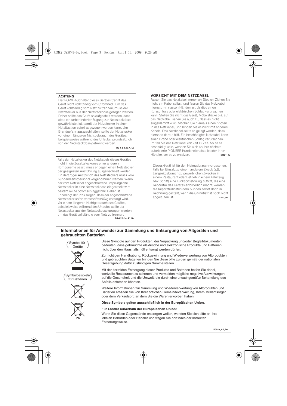 Pioneer A-A6MK2-K User Manual | Page 31 / 99