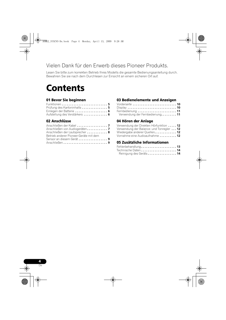 Pioneer A-A6MK2-K User Manual | Page 32 / 99