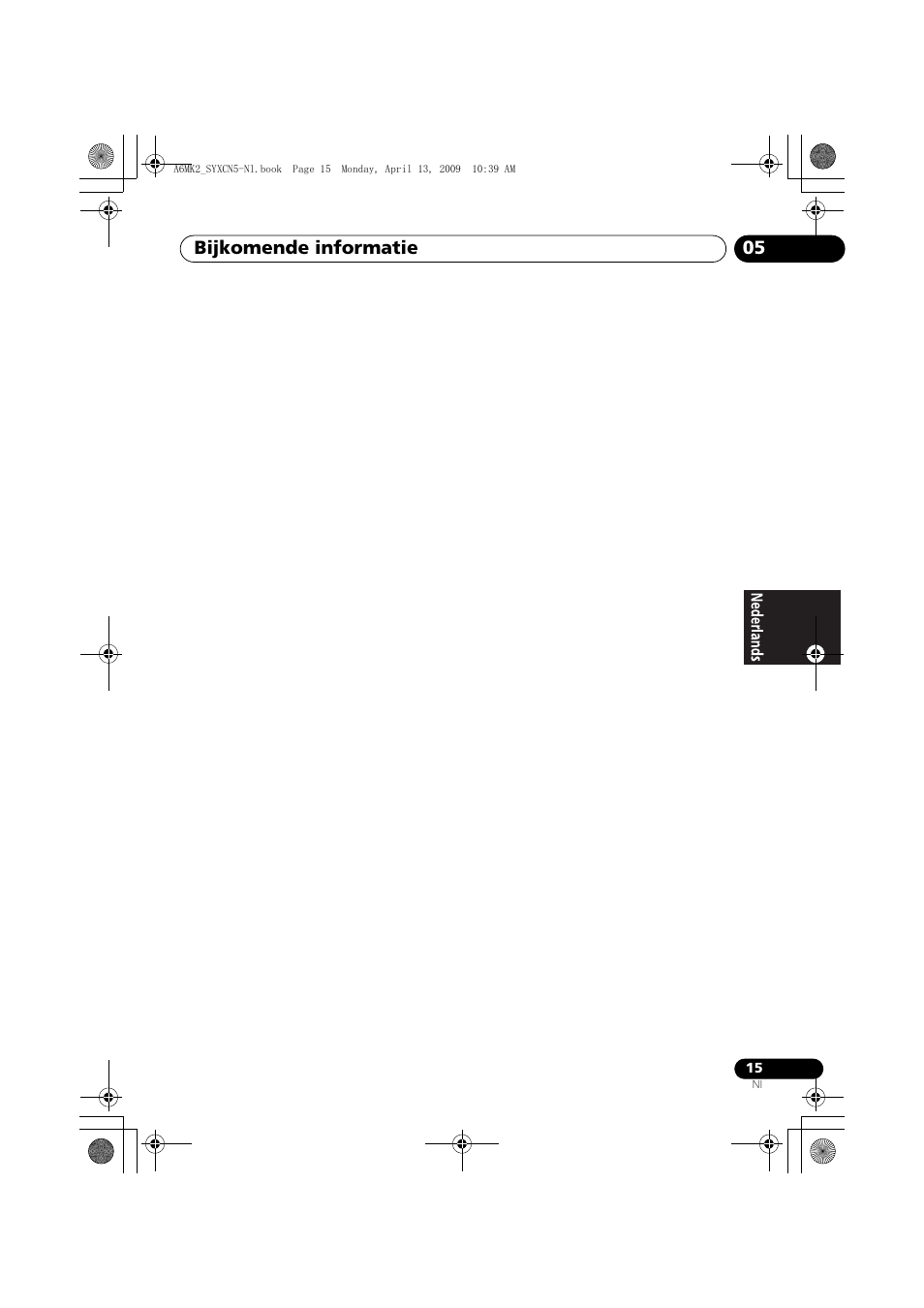 Bijkomende informatie 05 | Pioneer A-A6MK2-K User Manual | Page 57 / 99