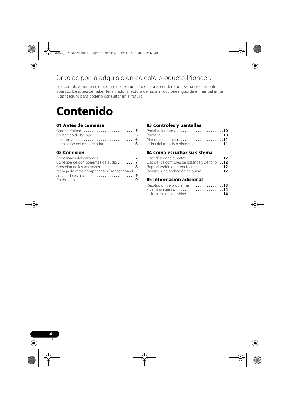 Pioneer A-A6MK2-K User Manual | Page 74 / 99